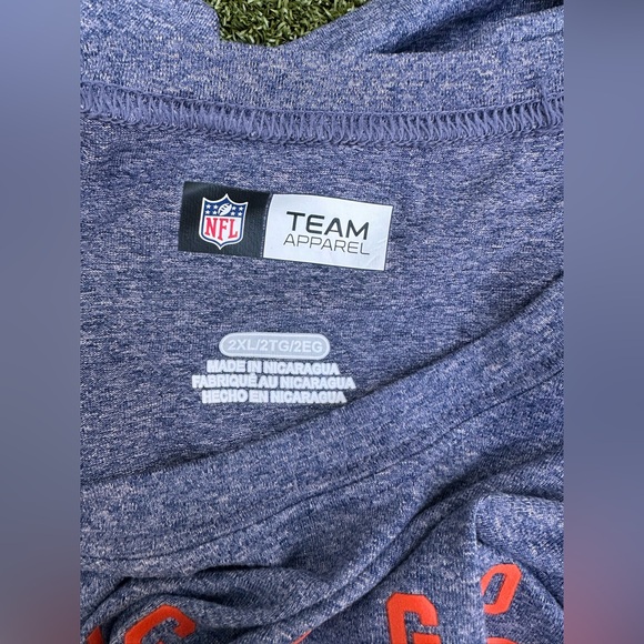 NFL Team Apparel Blue Men’s Shirt Long Sleeve Size 2XL - Picture 4 of 5